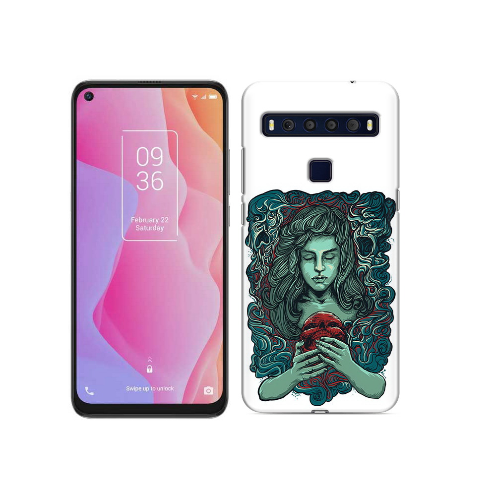 

Чехол MyPads Tocco для TCL 10L спящая девушка, Прозрачный, Tocco