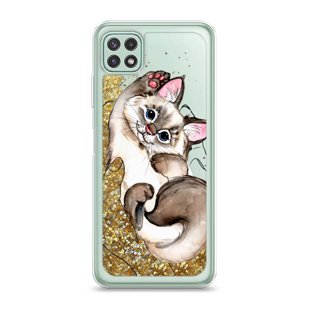 

Чехол Awog "Котенок в ладошках" для Samsung Galaxy A22s 5G
