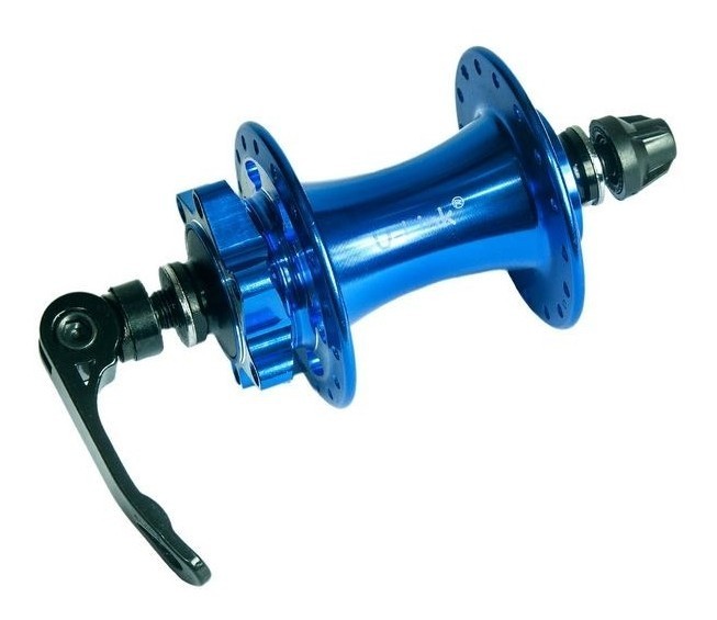 Втулка передняя U-Link GL-B44F, под диск, алюминий, на промподшипниках, на 32 спиц, OLD 10