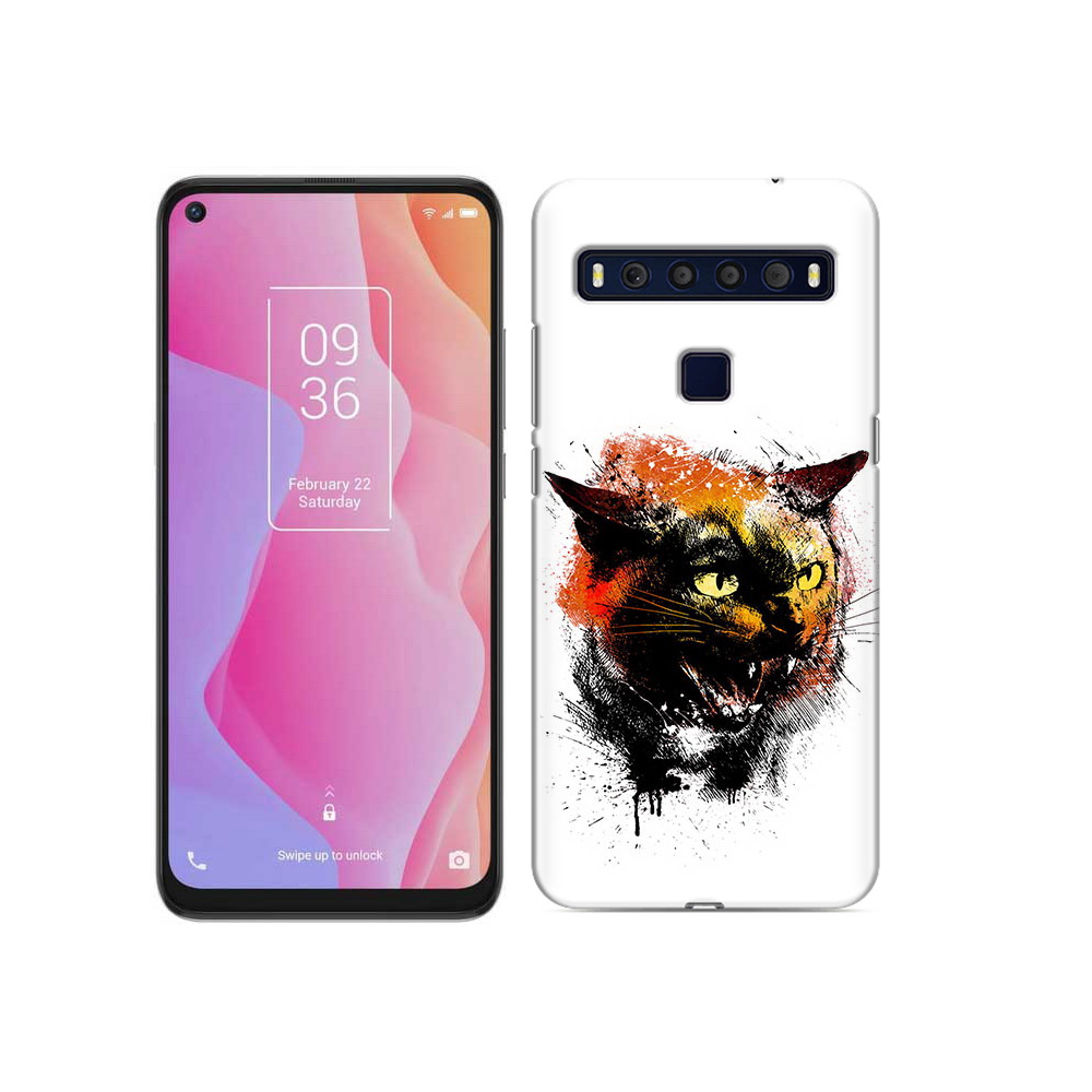 

Чехол MyPads Tocco для TCL 10L сиамский кот, Прозрачный, Tocco