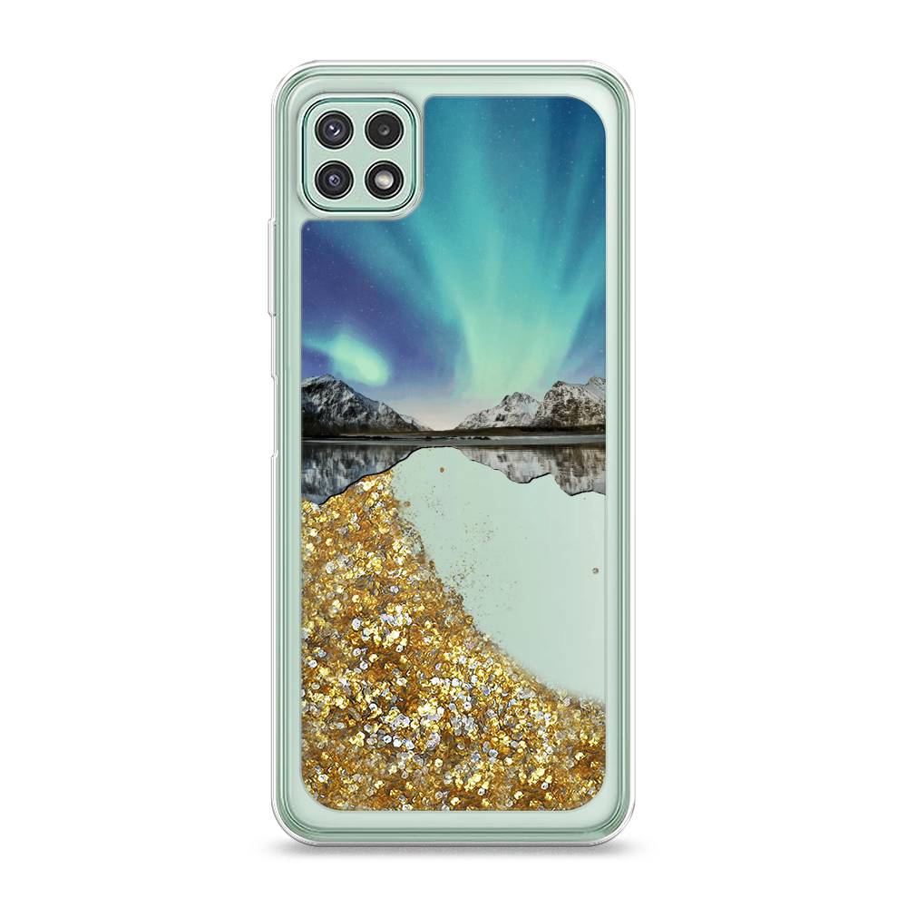 

Чехол Awog "Горное озеро и сияние" для Samsung Galaxy A22s 5G