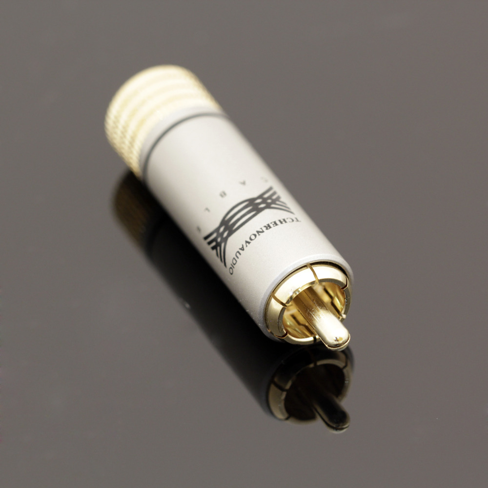 

Разъем RCA (Папа) Tchernov Cable RCA Plug Special Black, RCA Plug Special Black