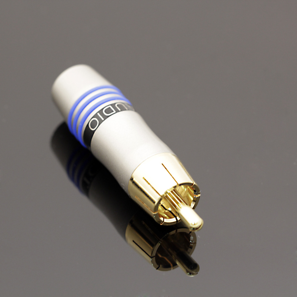 

Разъем RCA (Папа) Tchernov Cable RCA Plug Original Blue, RCA Plug Original Blue