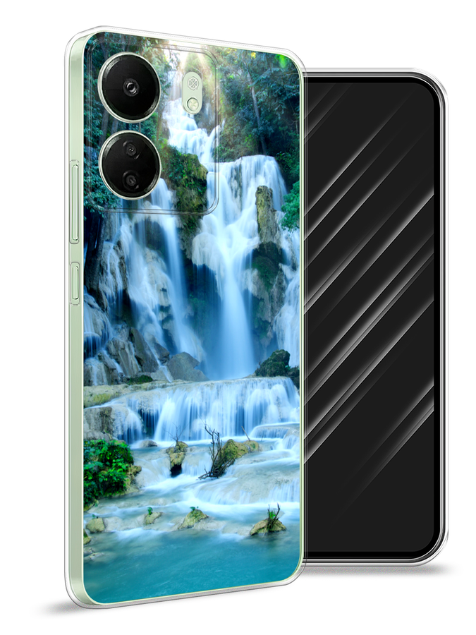 

Чехол Awog на Xiaomi Redmi 13C "Водопад 8", Голубой;зеленый, 320550-1