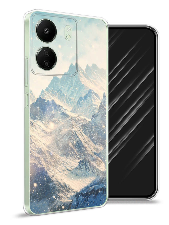 

Чехол Awog на Xiaomi Redmi 13C "Горы 4", Бирюзовый, 320550-1