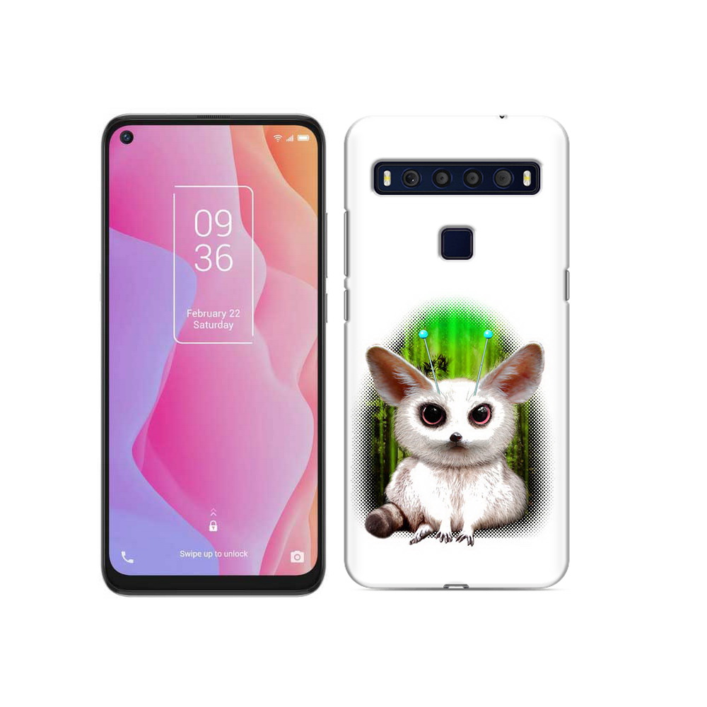 

Чехол MyPads Tocco для TCL 10L пушистое животное, Прозрачный, Tocco