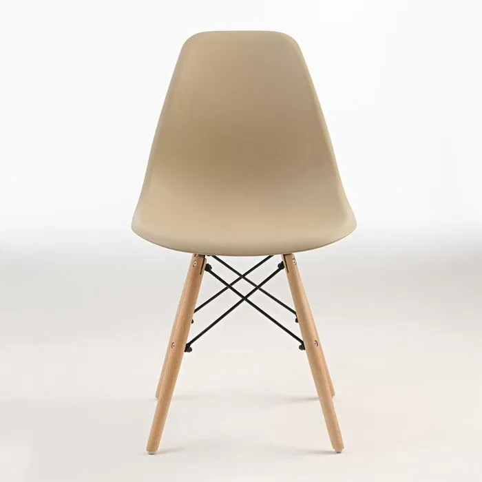 

Стул Клик Мебель "Eames" HYH-A304 бежевый/бежевый, "Eames" HYH-A304