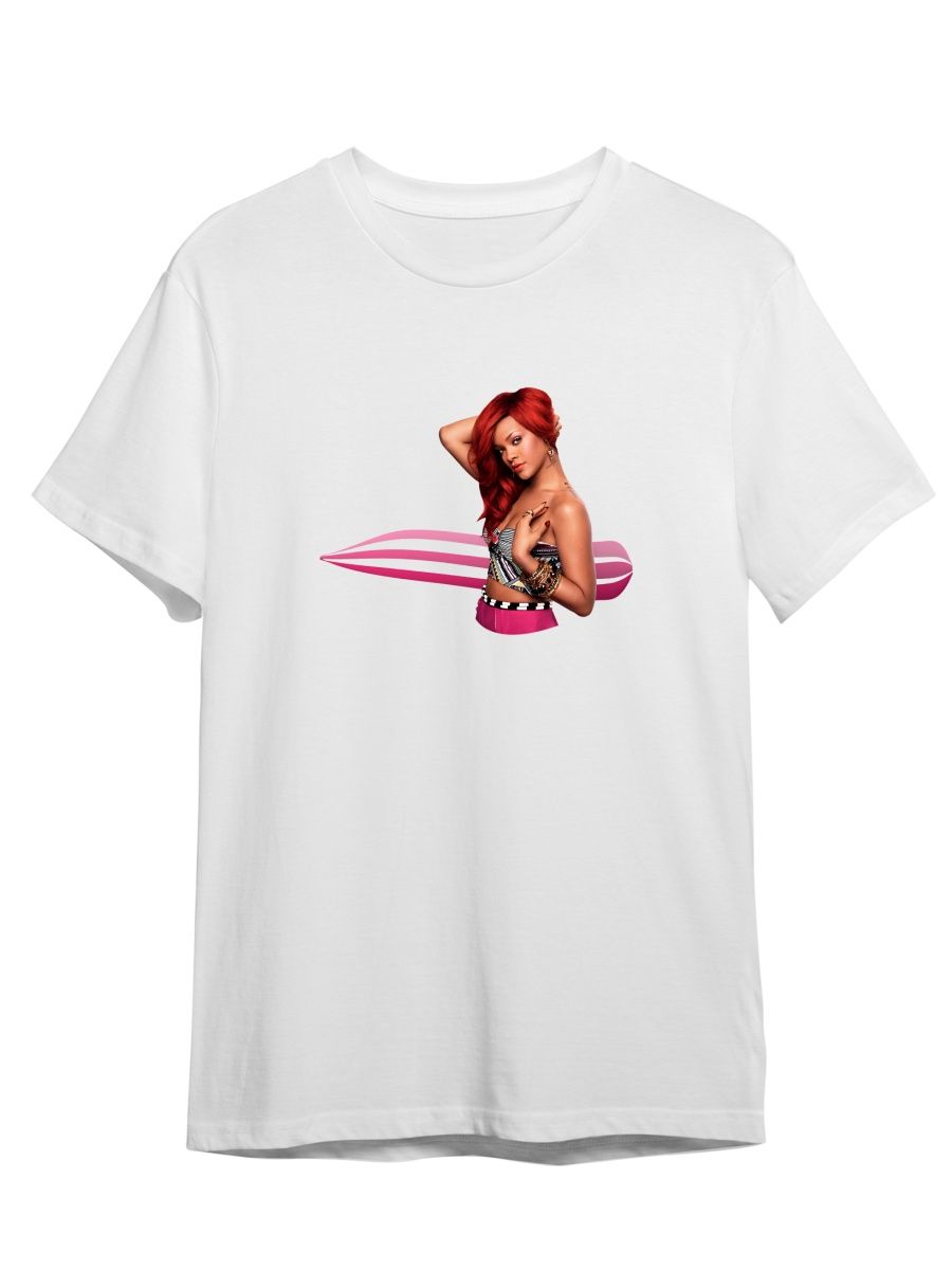 

Футболка унисекс СувенирShop Рианна/Rihanna 4 белая 3XL, "Рианна/Rihanna" 4