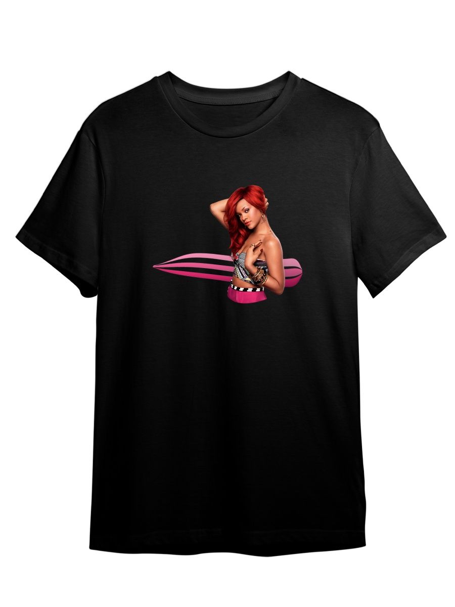 

Футболка унисекс СувенирShop Рианна/Rihanna 4 черная L, Черный, "Рианна/Rihanna" 4