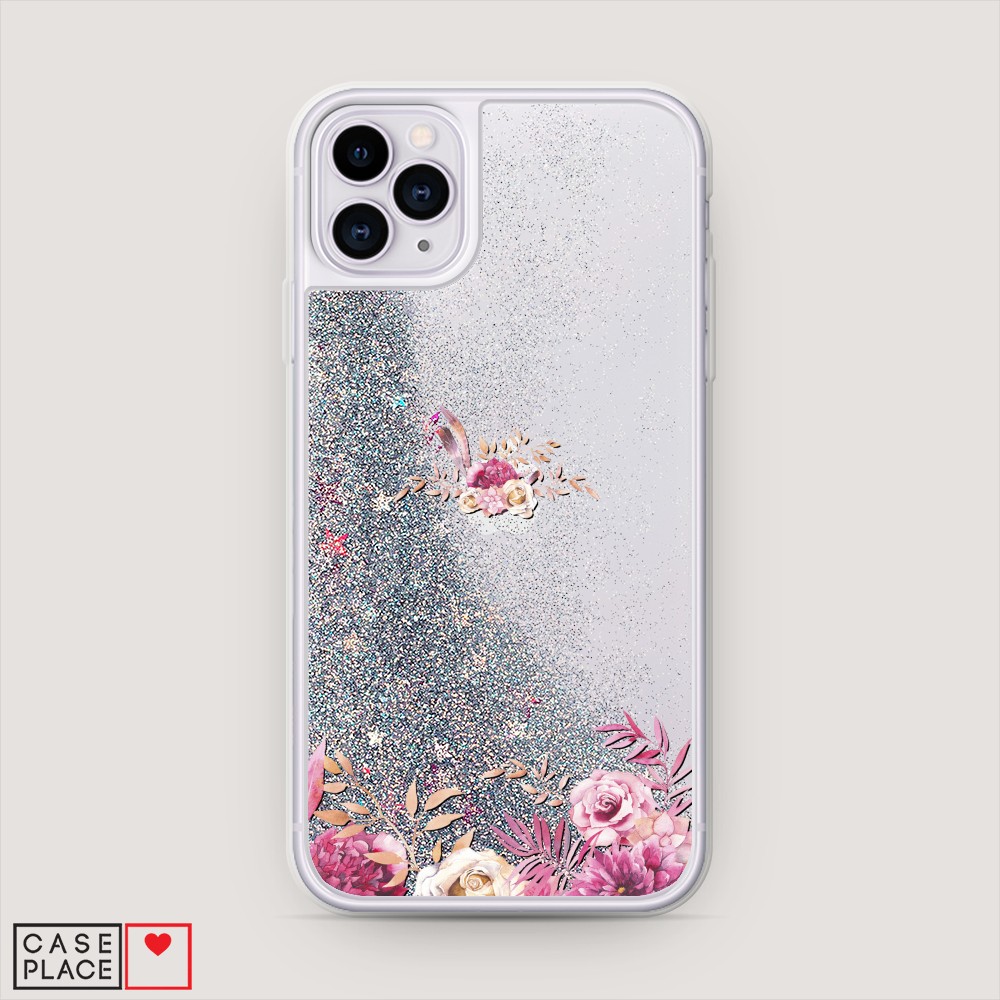 

Чехол Awog на Apple iPhone 11 Pro Max / Айфон 11 Pro Max "Нежные розовые цветы", Разноцветный, 12291-1