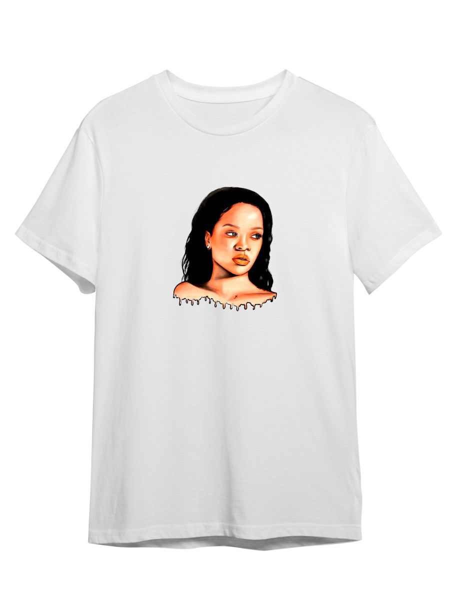 

Футболка унисекс СувенирShop Рианна/Rihanna 3 белая S, Белый, "Рианна/Rihanna" 3