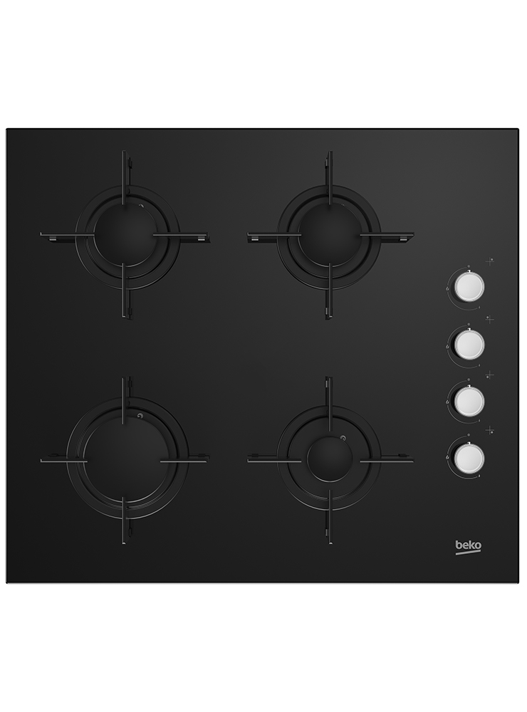 

Встраиваемая варочная панель газовая Beko HILG 64120 S черный, HILG 64120 S