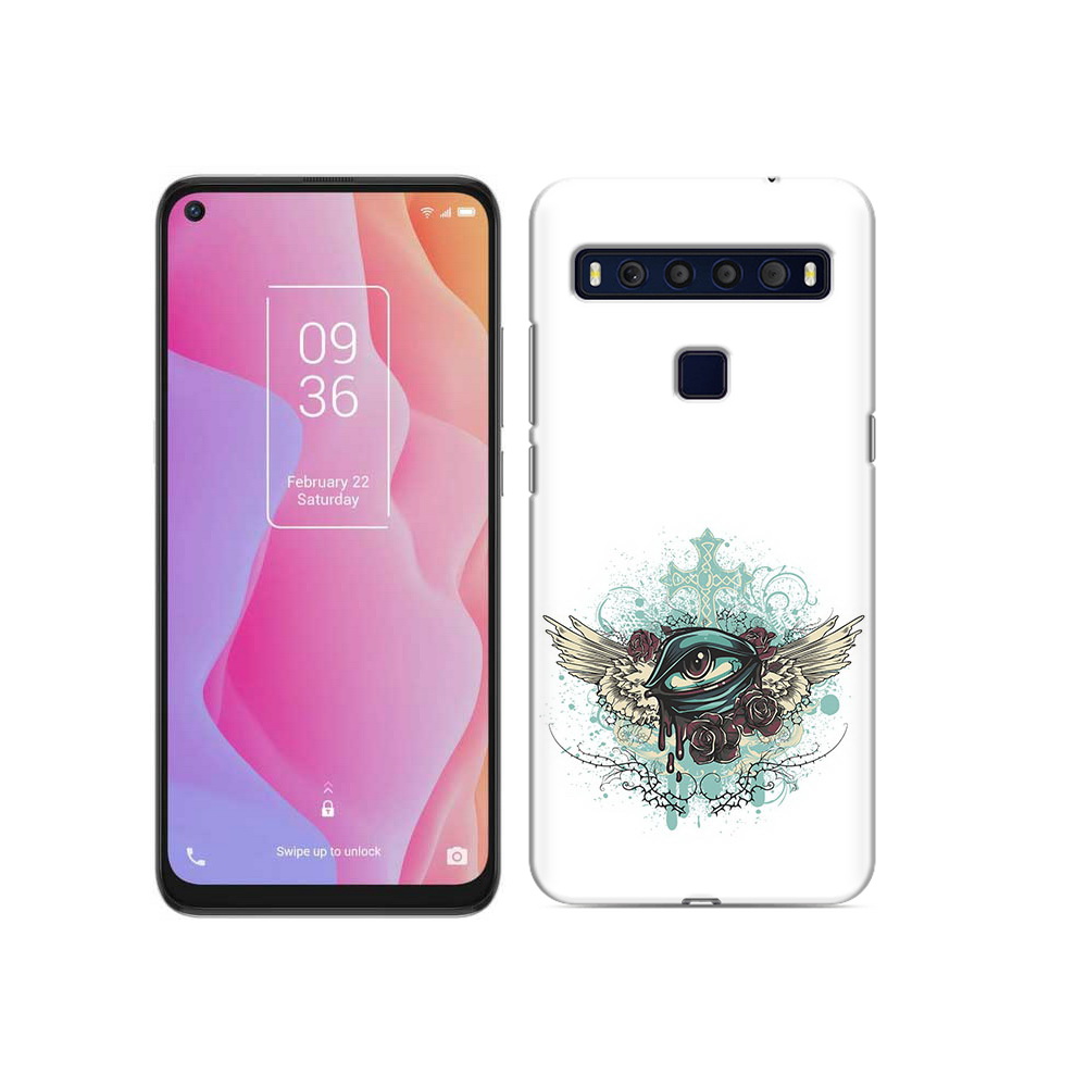 

Чехол MyPads Tocco для TCL 10L плачущий глаз с крыльями, Прозрачный, Tocco