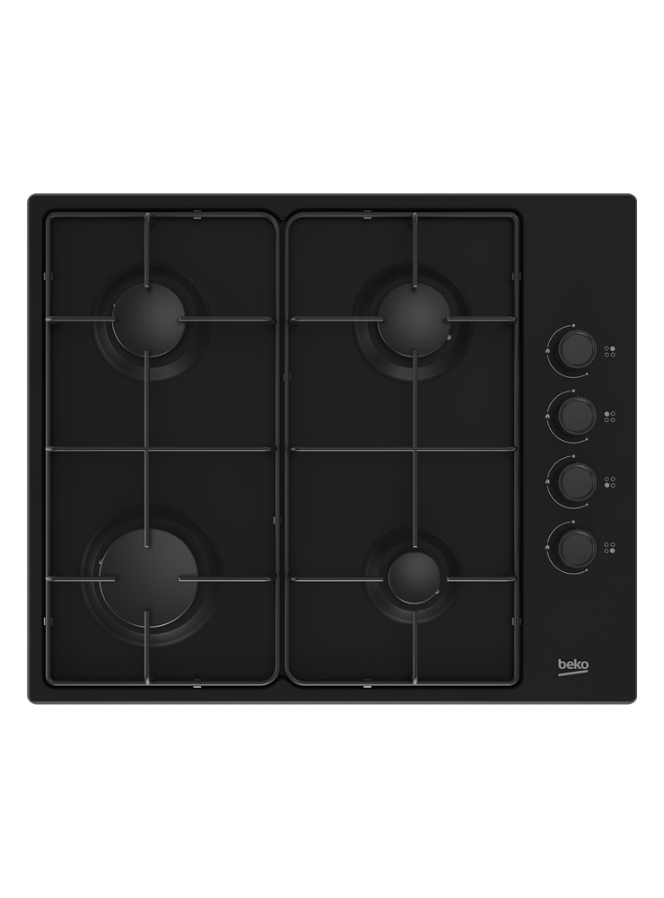 

Встраиваемая варочная панель газовая Beko HIGG 64123 SB черный, HIGG 64123 SB