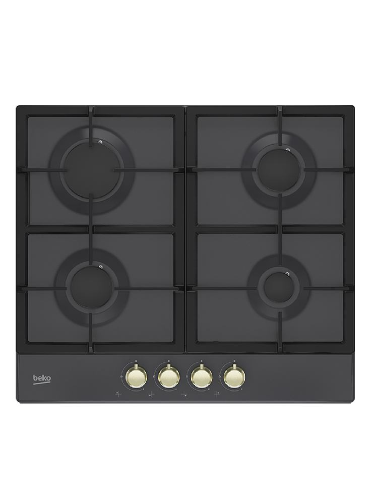 

Встраиваемая варочная панель газовая Beko HIAG 64225S AR черный, HIAG 64225S AR