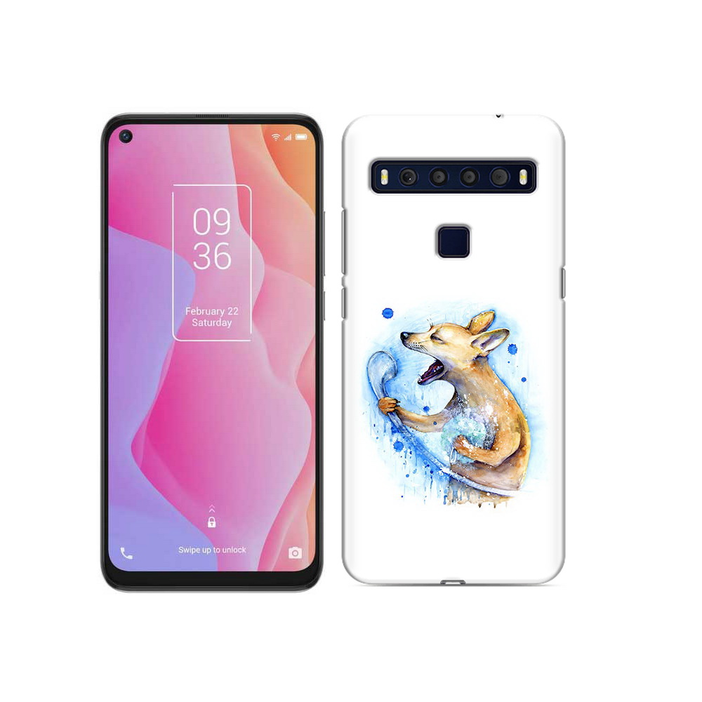 

Чехол MyPads Tocco для TCL 10L пение в душе, Прозрачный, Tocco