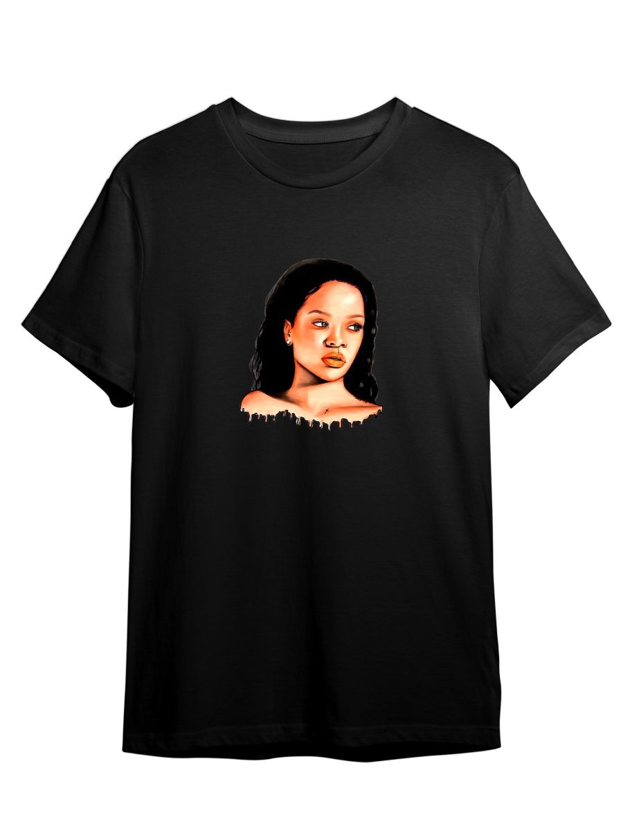 

Футболка унисекс СувенирShop Рианна/Rihanna 3 черная M, Черный, "Рианна/Rihanna" 3