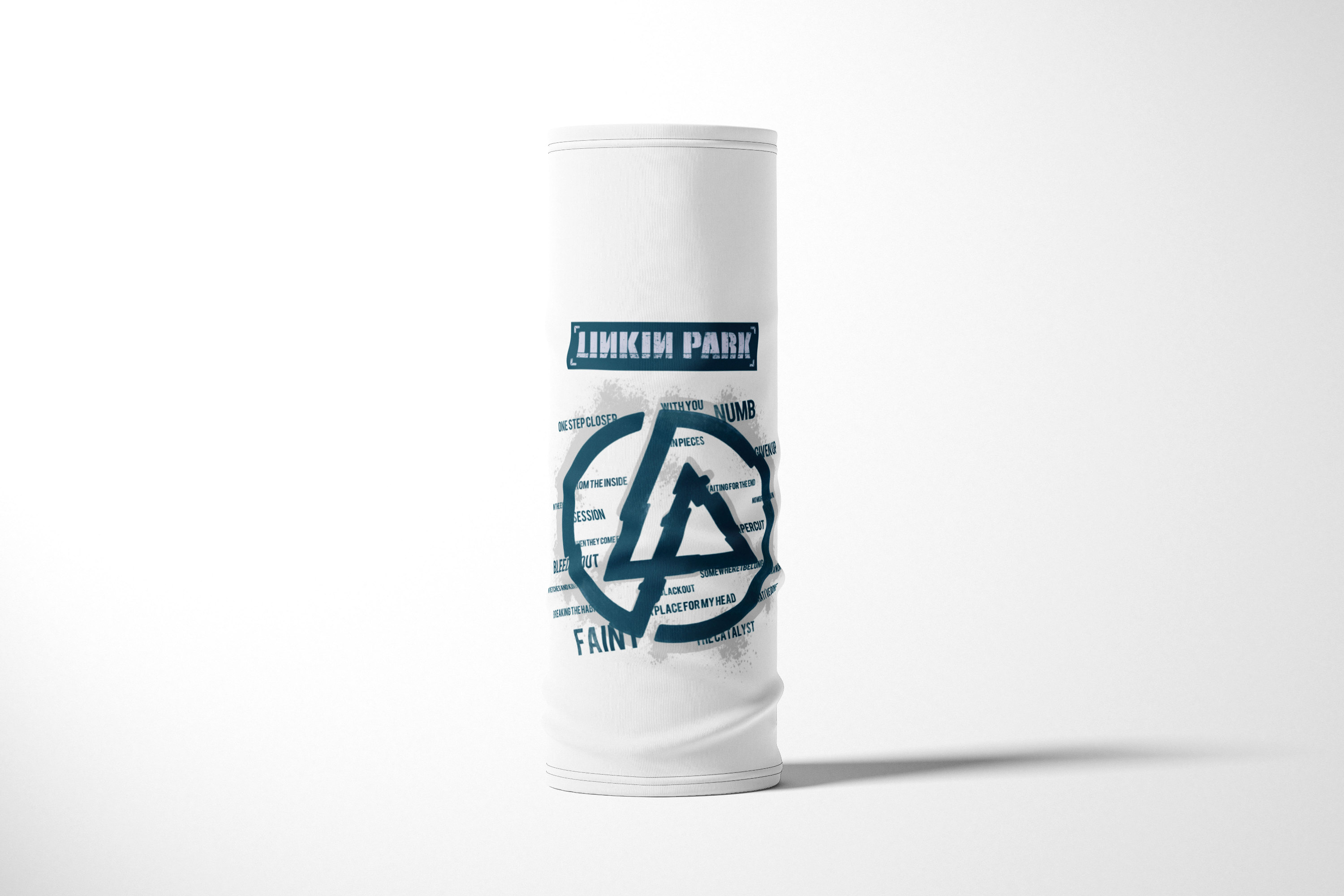 

Бандана / Бафф / Снуд-трансформер / Рок / Linkin Park Слова песен, Черный;белый, BBuffVM_VM1379637
