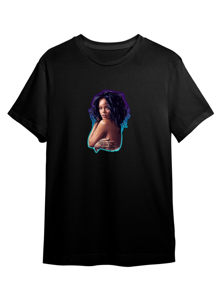 

Футболка унисекс СувенирShop Рианна/Rihanna 2 черная 2XL, Черный, "Рианна/Rihanna" 2