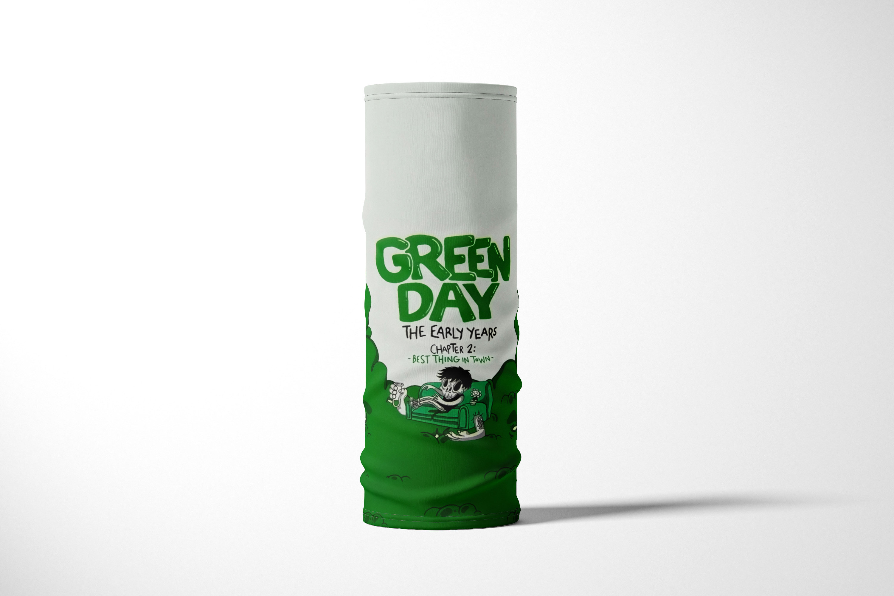 

Бандана / Бафф / Снуд-трансформер / Рок / Green Day Монстр, Зеленый;белый, BBuffVM_VM1378687