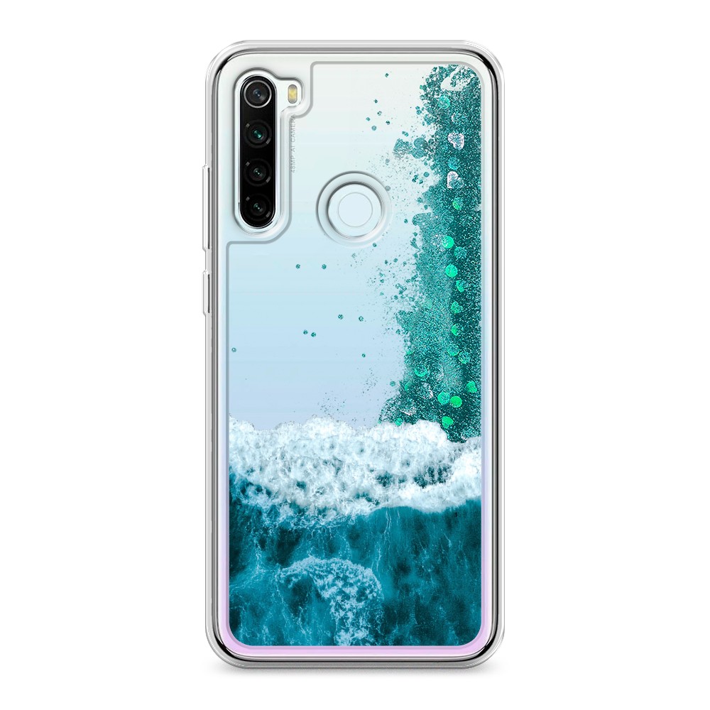 

Жидкий чехол с блестками "Морская пучина" на Xiaomi Redmi Note 8T