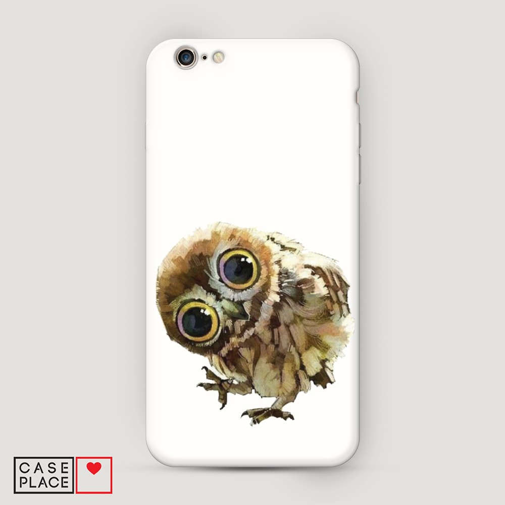 

Чехол Awog на Apple iPhone 6 Plus / Айфон 6 Plus "Любопытный совенок", Разноцветный, 10557-1