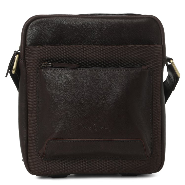 

Сумка мужская Pierre Cardin 28006 темно-коричневая, Коричневый, 28006