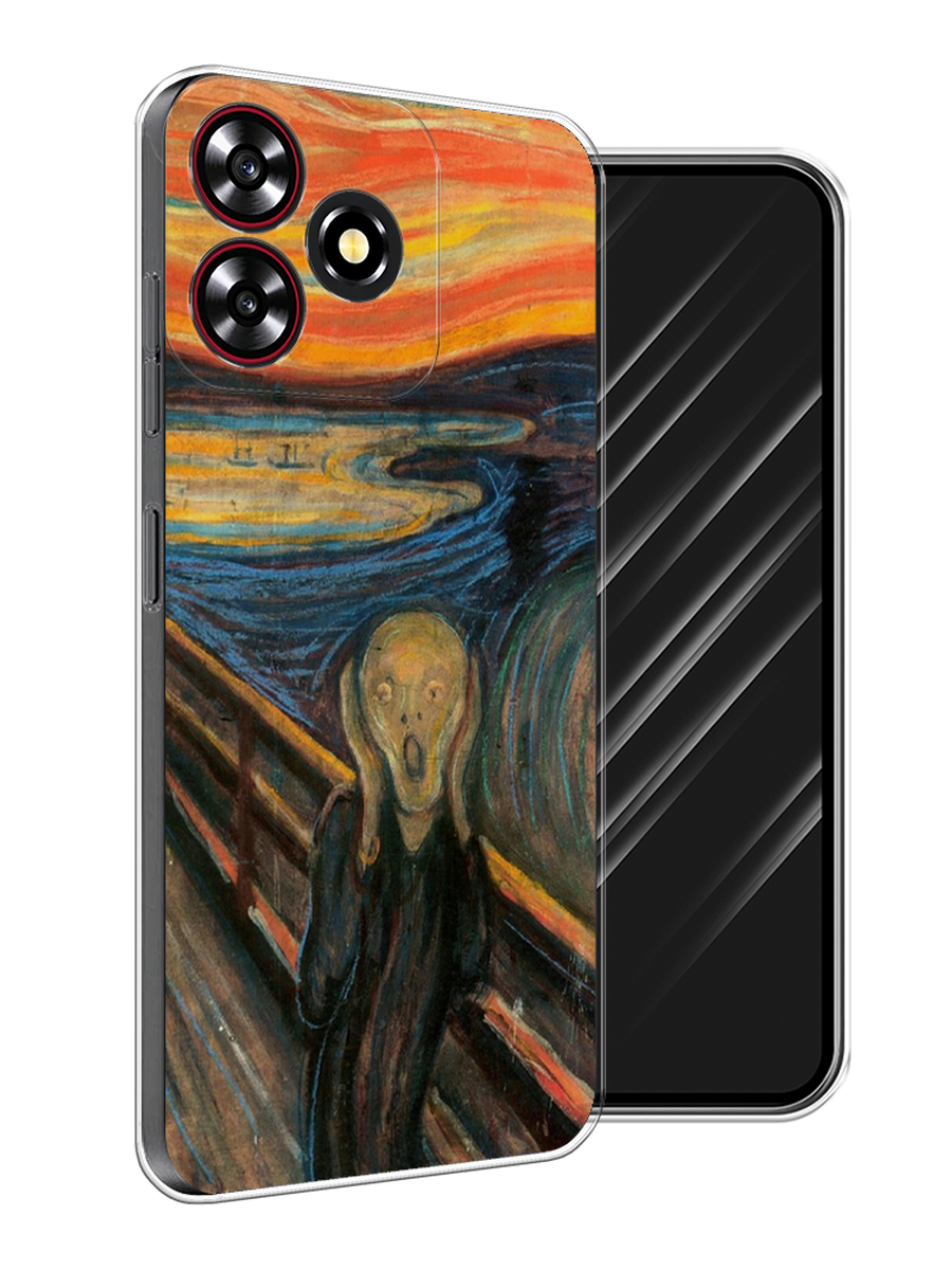 

Чехол Awog на ZTE Blade V50 Smart "Крик", 136550-1