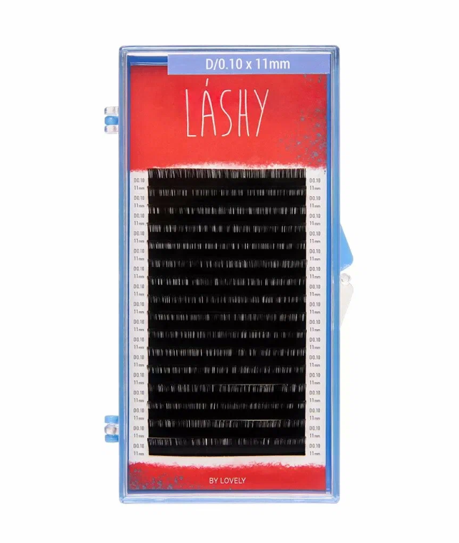 

Ресницы Lashy Lovely чёрные 16 линий M 0.07 11 мм, Черный, 4627201824479