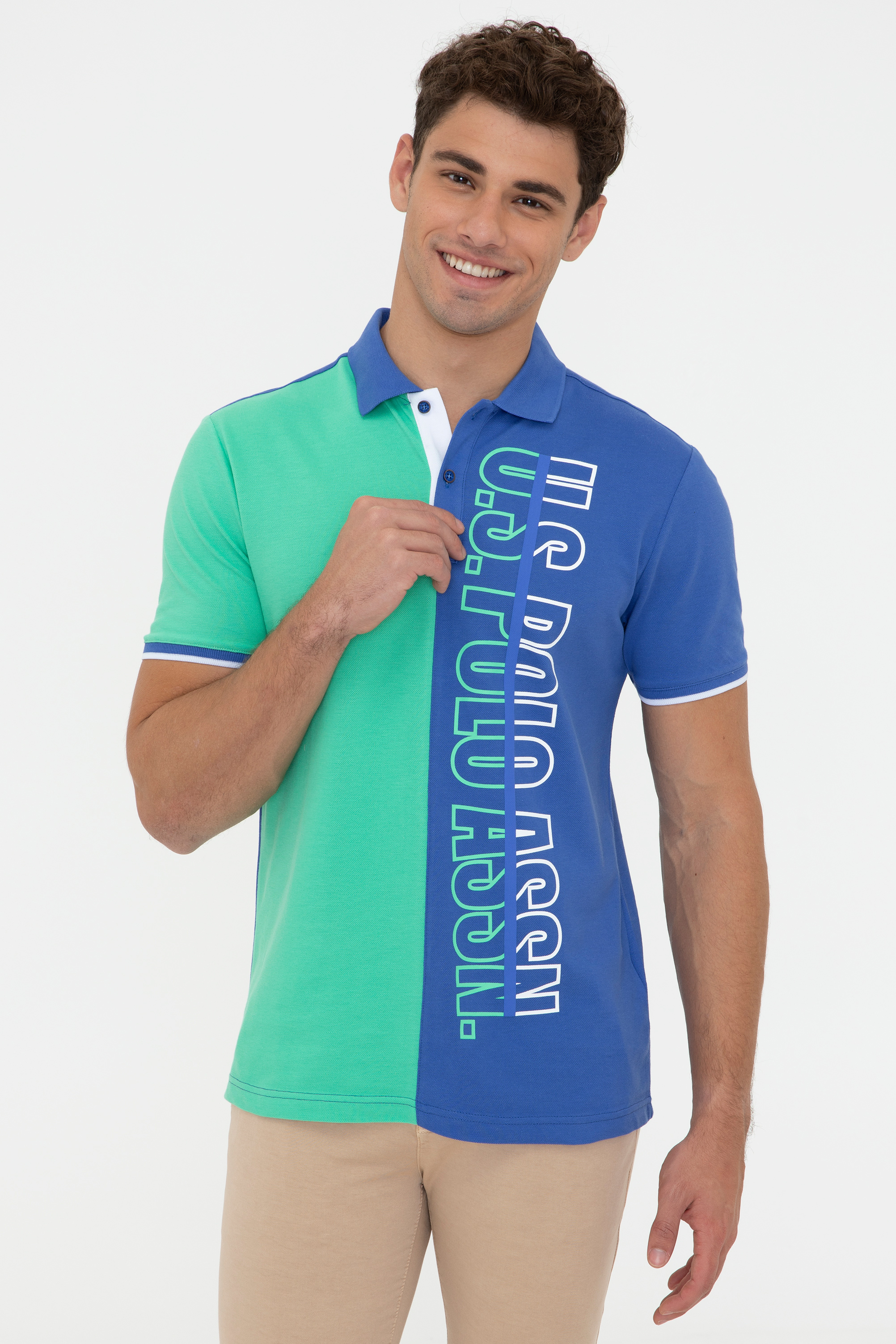 

Футболка мужская U.S. POLO Assn. G081GL0110DANNY зеленая S, Синий, G081GL0110DANNY