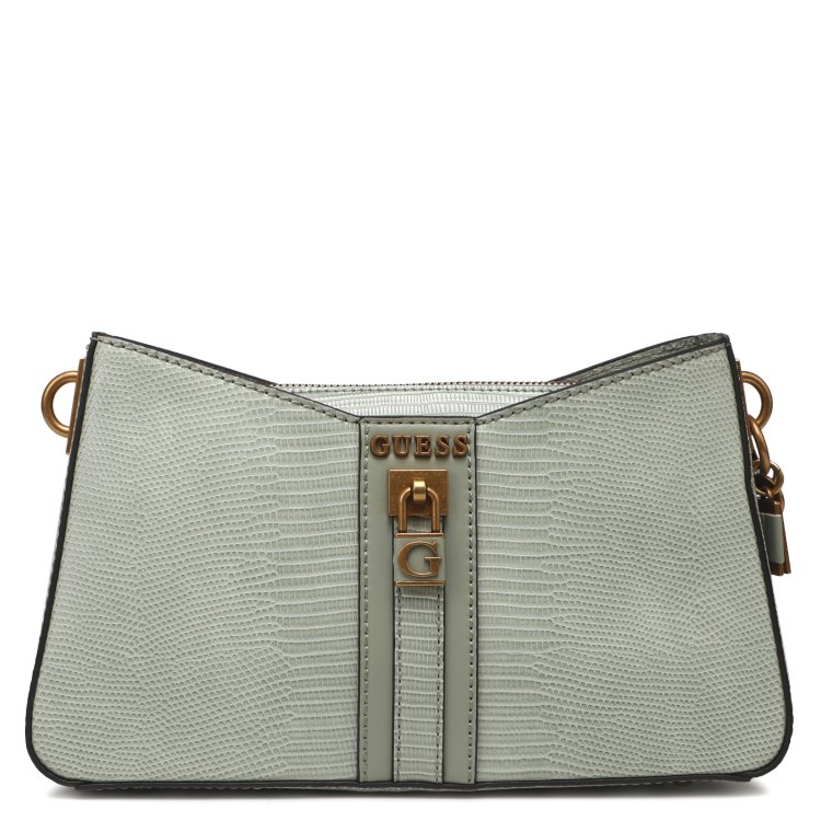 

Сумка женская Guess HWKB8734180 серовато-зеленая, Зеленый, HWKB8734180
