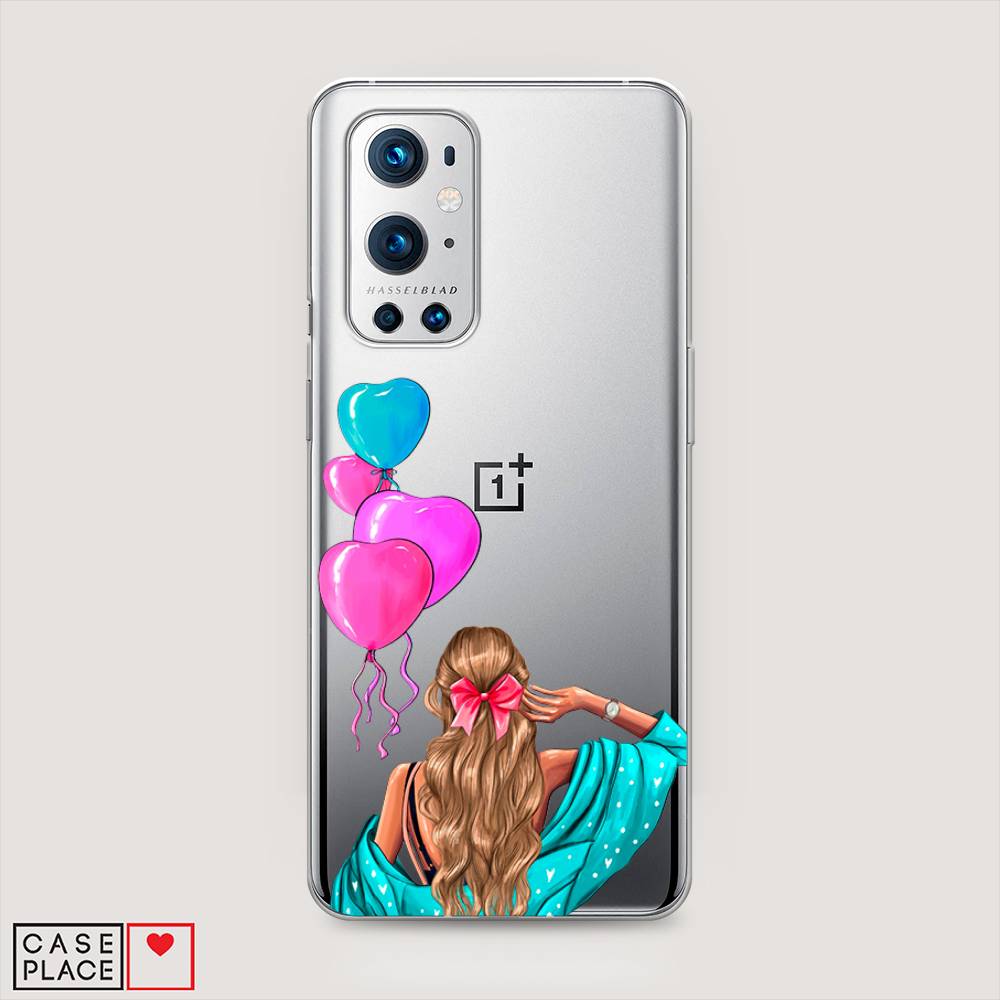 

Чехол Awog на OnePlus 9 Pro / ВанПлас 9 Pro "День Рождения", Голубой;розовый;бежевый, 151550-7