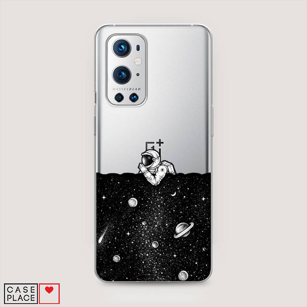 

Чехол Awog на OnePlus 9 Pro / ВанПлас 9 Pro "Космический сон", Серый, 151550-4
