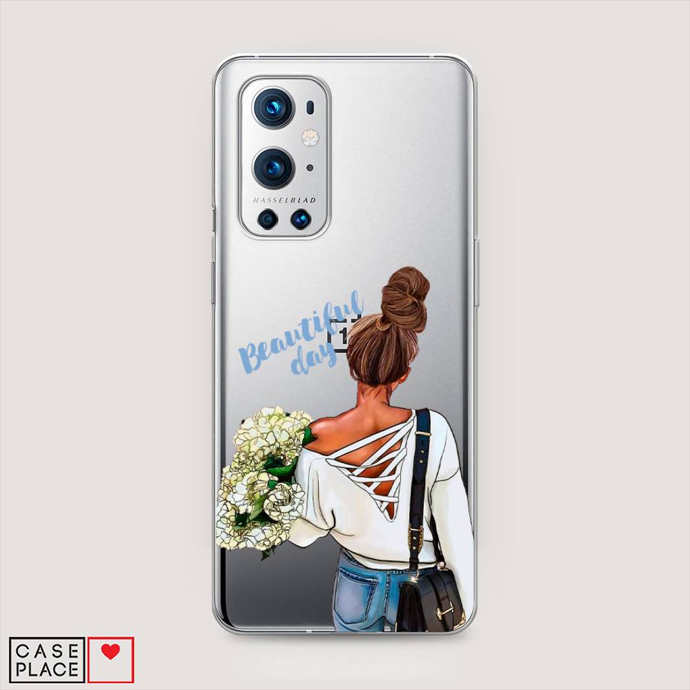 

Чехол Awog на OnePlus 9 Pro / ВанПлас 9 Pro "Beautiful day vector", Коричневый;белый;зеленый, 151550-6