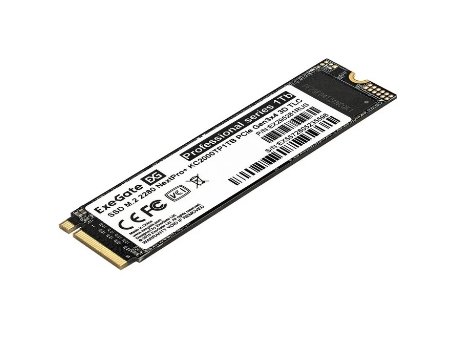 

SSD накопитель ExeGate KC2000TP2TB M.2 2280 2 ТБ (EX295282RUS), KC2000TP2TB