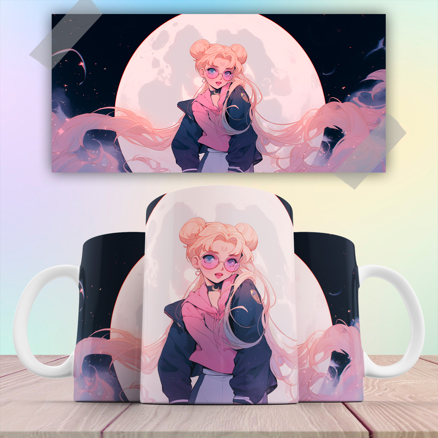 

Кружка аниме Сейлор Мун Sailor Moon 330 мл