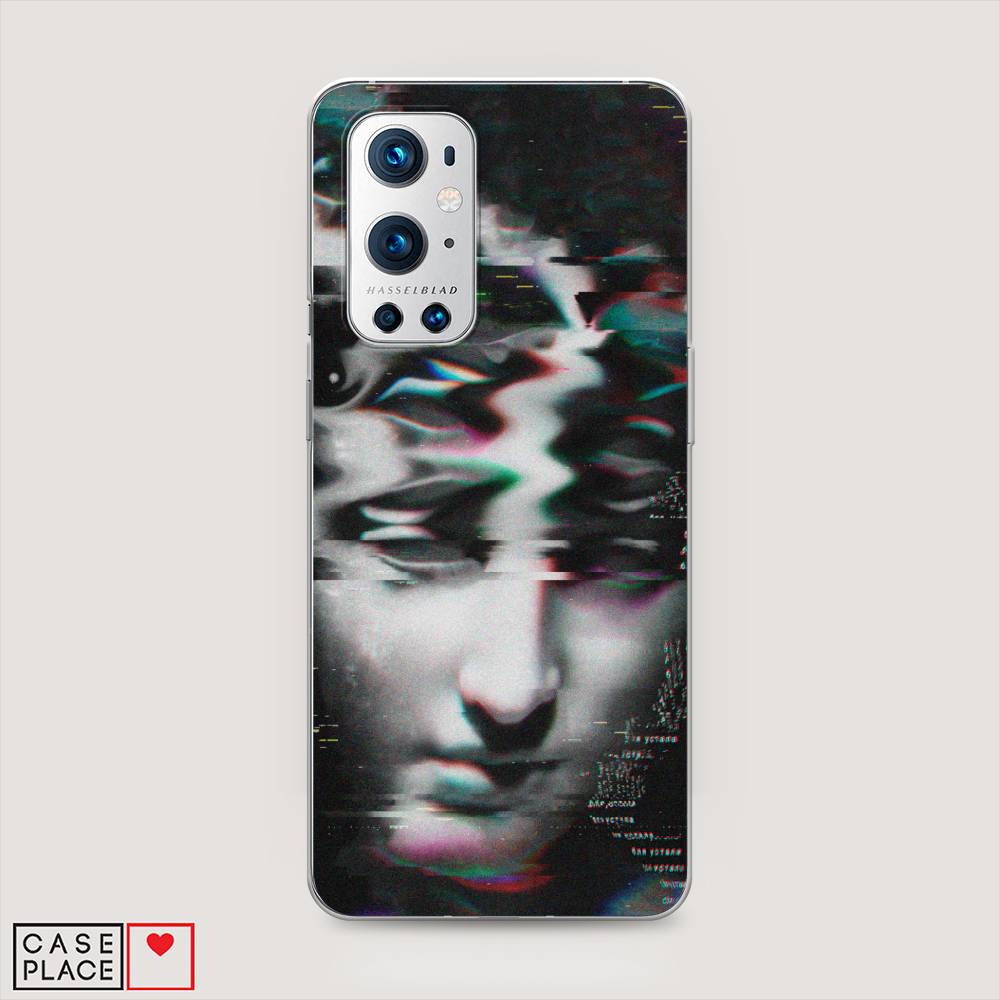 

Чехол Awog на OnePlus 9 Pro / ВанПлас 9 Pro "Glitch Art", Серый, 151550-9