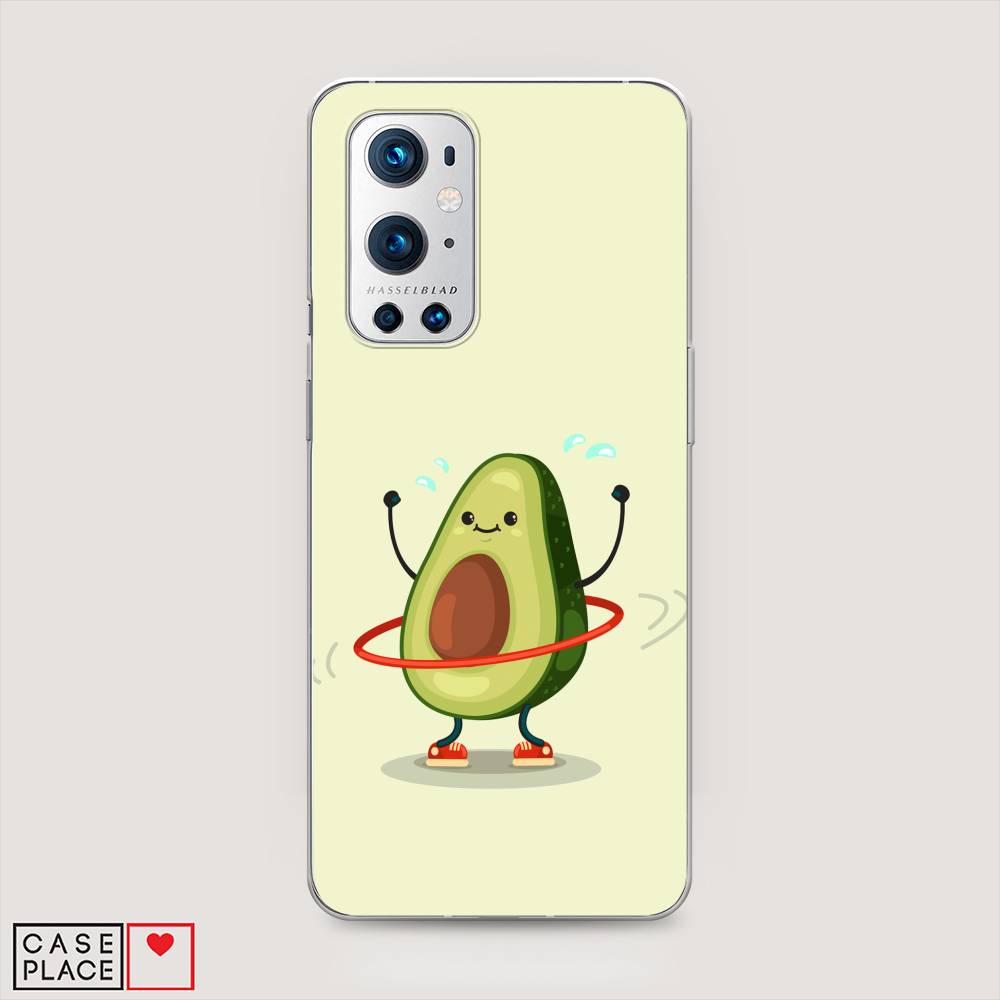 

Чехол Awog на OnePlus 9 Pro / ВанПлас 9 Pro "Авокадо с обручем", Бежевый, 151550-10