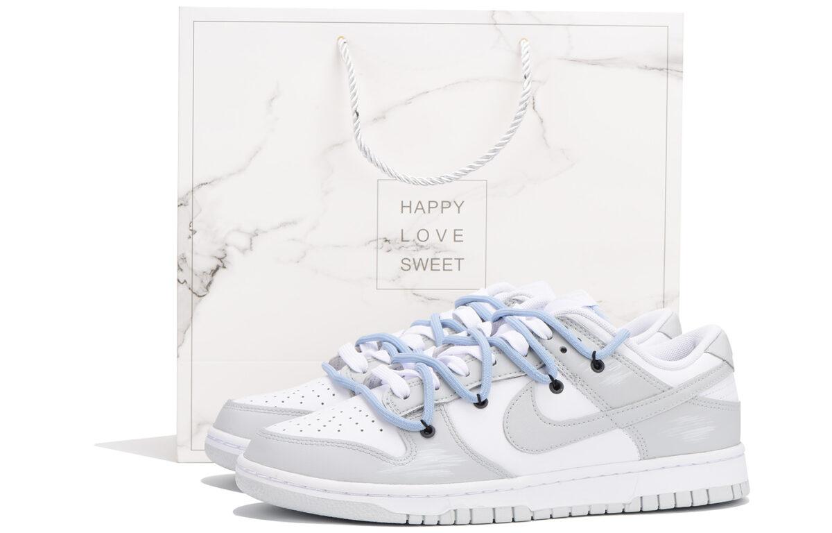 

Кеды унисекс Nike Dunk Low vibe GS белые 36.5 EU, Белый, Dunk Low vibe GS