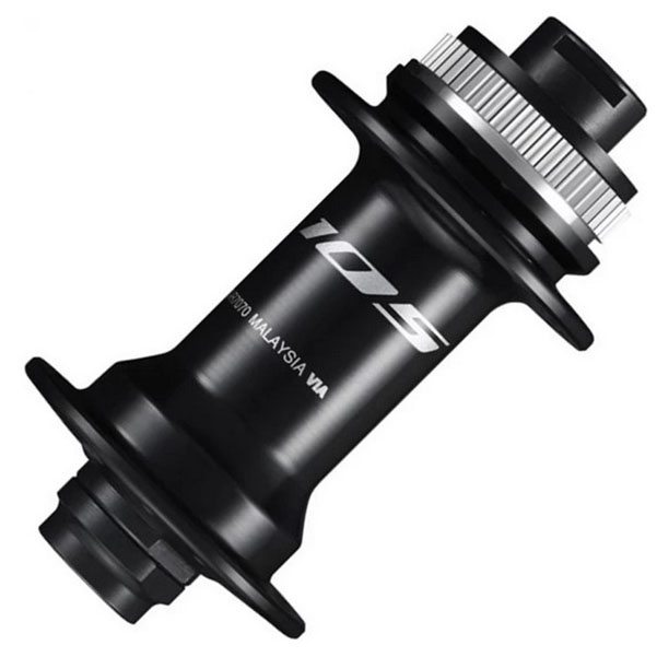 Втулка передняя SHIMANO 105 R7070, 32H, 10/11 ск, полая ось 12мм, OLD:100мм, C.Lock, чёрны