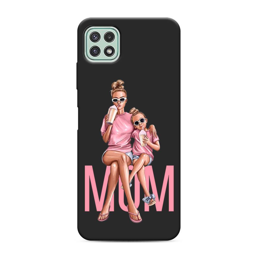 

Чехол Awog на Samsung Galaxy A22s 5G / Самсунг A22s 5G "Lovely mom", Синий;бежевый;розовый, 2104252-1