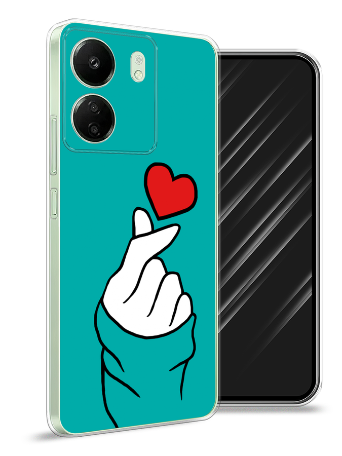 

Чехол Awog на Xiaomi Redmi 13C "Маленькое сердечко", Голубой;белый;красный, 320550-1