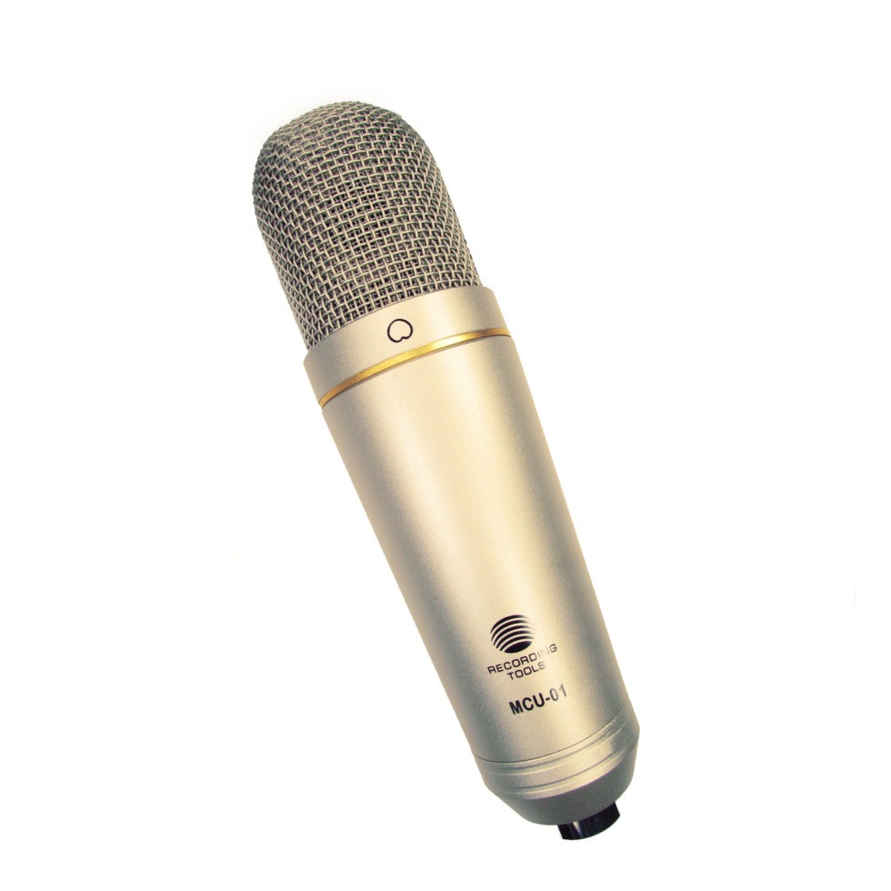 

USB микрофон Recording Tools MCU-01 никель без аксессуаров, MCU-01 никель без аксессуаров