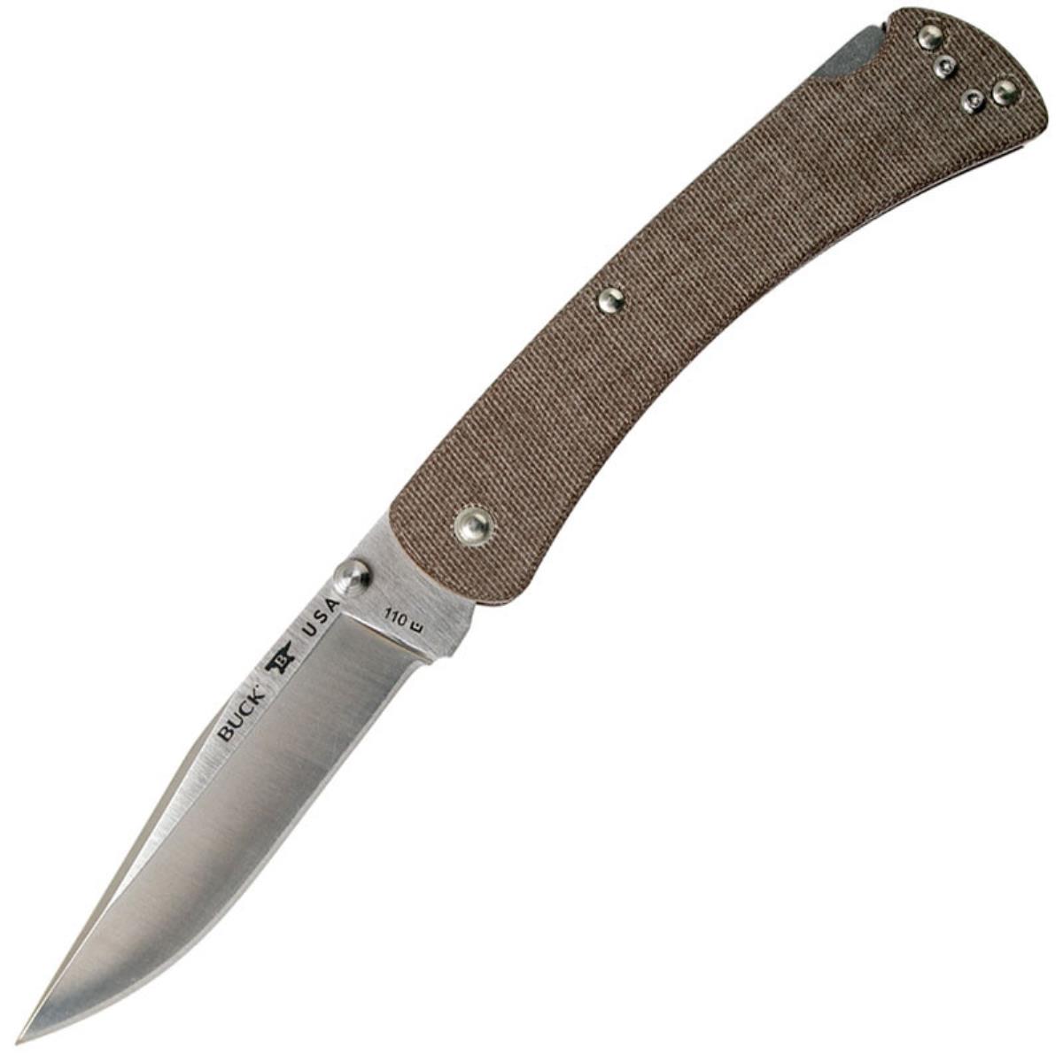 фото Туристический нож buck knives slim pro b0110brs4 коричневый