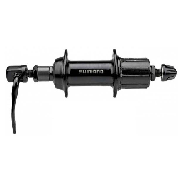 Втулка задняя SHIMANO TY500, 32H, 7ск, OLD:135мм, черный