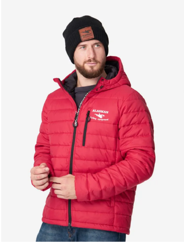 Куртка Alaskan Juneau Red S утепленная стеганая