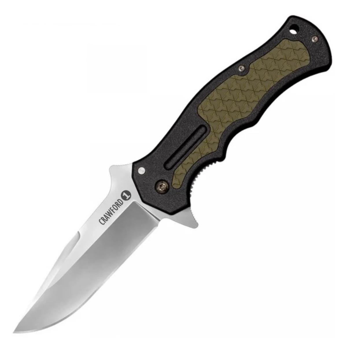 

Туристический нож Cold Steel Crawford Model 1, green/black, Черный, Crawford Model 1