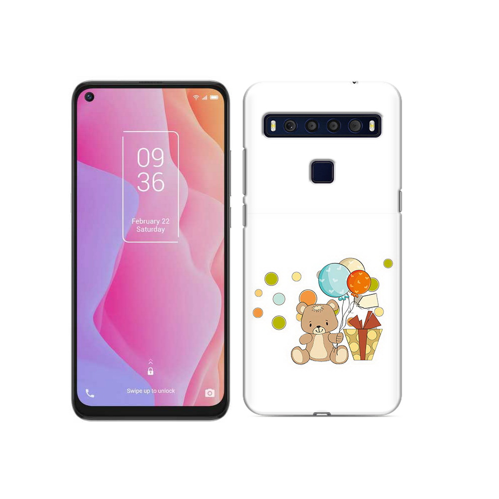 

Чехол MyPads Tocco для TCL 10L медвеженок с подарком, Прозрачный, Tocco