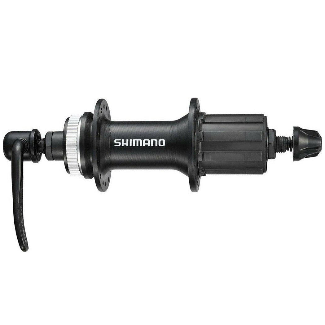 Втулка задняя SHIMANO RM35, 32H, 8/9ск, OLD:135мм, C.Lock, QR, черный