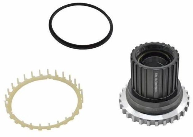 Втулка задняя SHIMANO MT401, 36H, 12ск, OLD:135мм, QR, черный